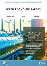 Couverture - IFPEN Economic Papers n°155