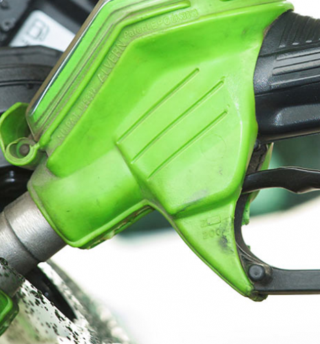 photo of green pump