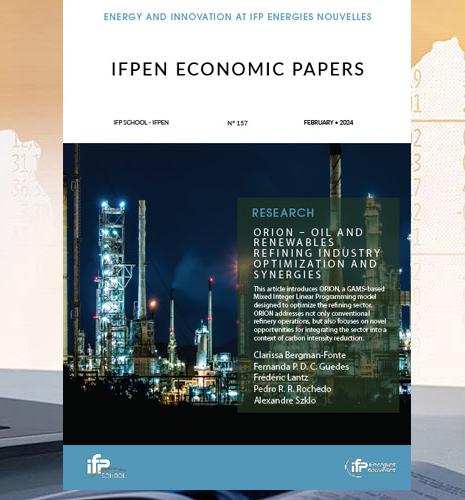 IFP School-IFPEN economic papers - IFPEN nº157 February 2024