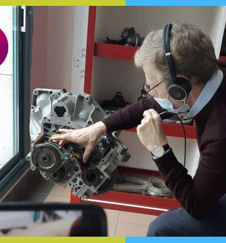  Virtual reality in the IFP School engine room