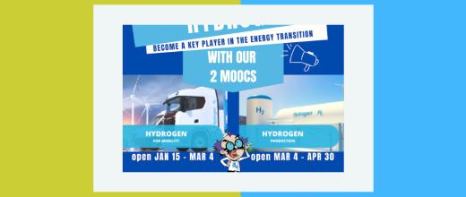 Kick-off 2024 with our MOOCs on hydrogen!