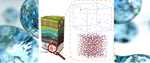 Molecular simulation to support geological hydrogen storage