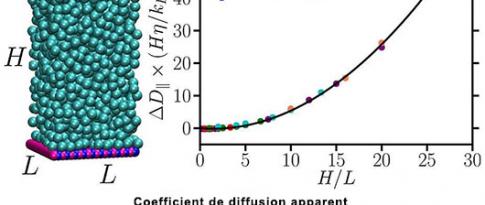 Improving the simulation of the transport process in nanopores using molecular dynamics