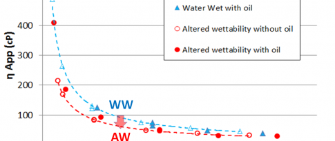 Foam rheology in porous media