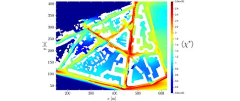 SC7 - Sensitivity analysis of pollutant concentration maps to weather conditions and traffic parameters